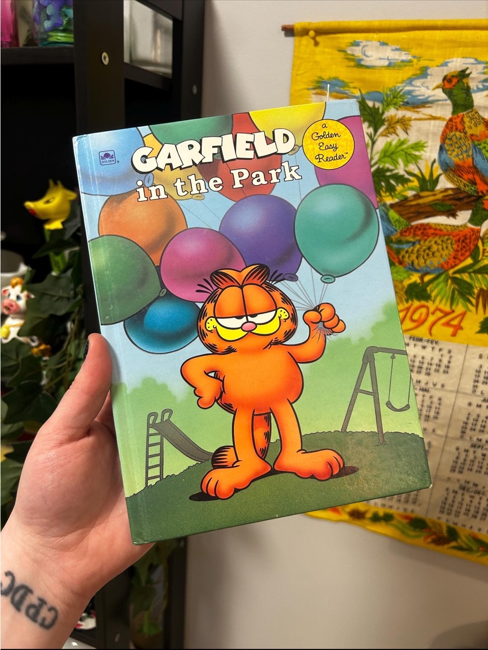 Garfield in the Park Hardcover Book- Garfield